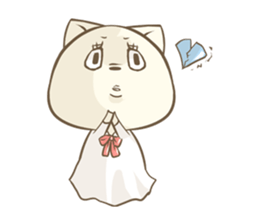White Cat sticker #905056