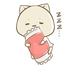 White Cat sticker #905060