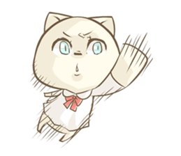 White Cat sticker #905063