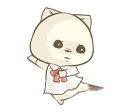White Cat sticker #905065