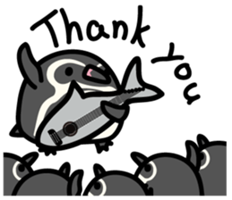 Humboldt Penguin and Gentoo penguin sticker #905418