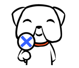 Impertinent Bulldog sticker #905562