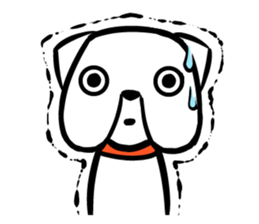 Impertinent Bulldog sticker #905578