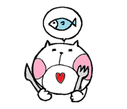 Emotional cat&dog sticker #905683