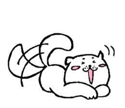 Emotional cat&dog sticker #905686