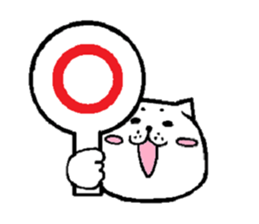 Emotional cat&dog sticker #905697