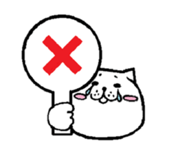 Emotional cat&dog sticker #905698