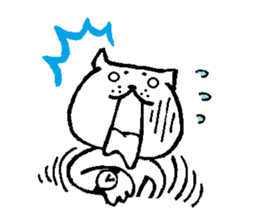 Emotional cat&dog sticker #905714