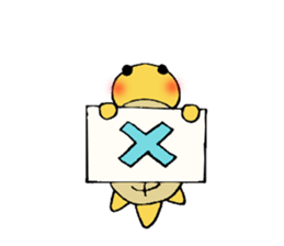 Tongue rabbit Yalonely. sticker #905798