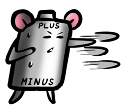 Battery-no(English version) sticker #905806