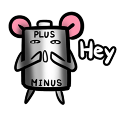 Battery-no(English version) sticker #905810