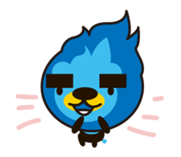 Lion of the fire sticker #906136