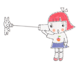 GIRL sticker #906561