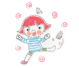 GIRL sticker #906569