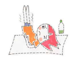 GIRL sticker #906573