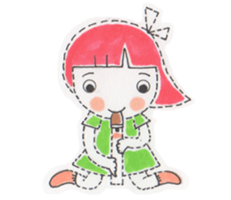 GIRL sticker #906574