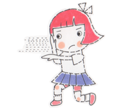 GIRL sticker #906575