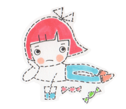 GIRL sticker #906582