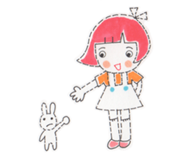 GIRL sticker #906592