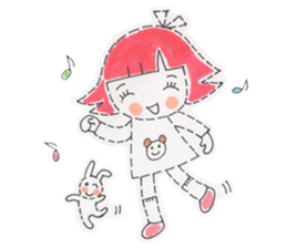 GIRL sticker #906593