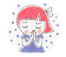 GIRL sticker #906596