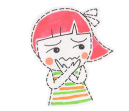 GIRL sticker #906597