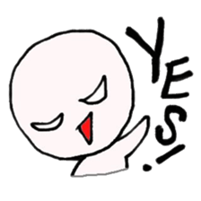 YOU! NIHILISTIC HUMAN! 3 sticker #907106