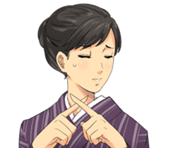 The KIMONO sticker sticker #907201