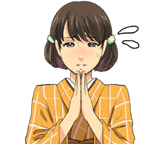 The KIMONO sticker sticker #907206