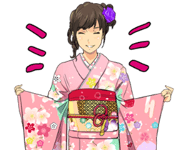 The KIMONO sticker sticker #907207