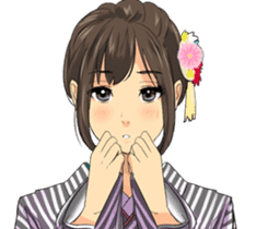 The KIMONO sticker sticker #907209