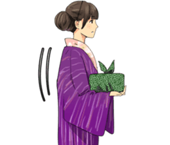 The KIMONO sticker sticker #907211