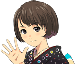 The KIMONO sticker sticker #907218