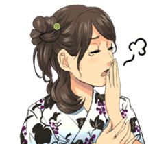 The KIMONO sticker sticker #907219