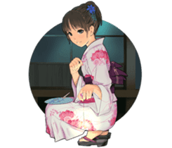 The KIMONO sticker sticker #907223