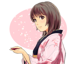 The KIMONO sticker sticker #907228