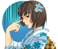 The KIMONO sticker sticker #907230