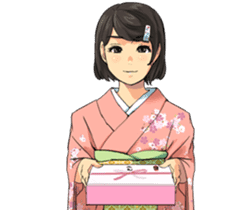 The KIMONO sticker sticker #907231