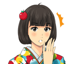 The KIMONO sticker sticker #907233