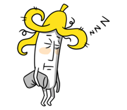 banana guy sticker #907898