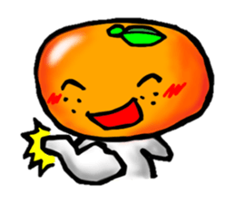 orange and apple sticker #907959