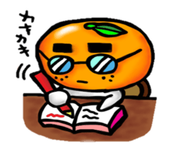 orange and apple sticker #907981