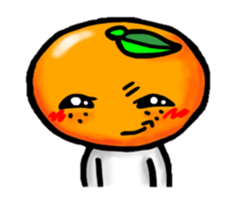 orange and apple sticker #907996