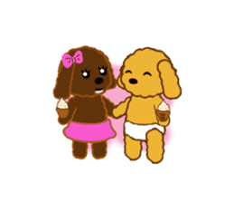 Diapers Dog Cookie sticker #908071