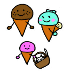 The sticker of Choko & Mint family talk