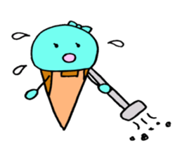 The sticker of Choko & Mint family talk sticker #908127