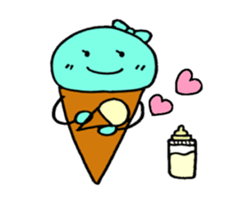 The sticker of Choko & Mint family talk sticker #908146