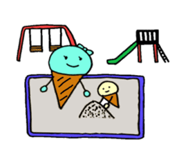 The sticker of Choko & Mint family talk sticker #908148