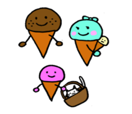 The sticker of Choko & Mint family talk sticker #908158