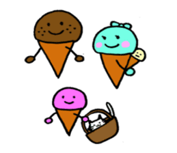 The sticker of Choko & Mint family talk sticker #908158